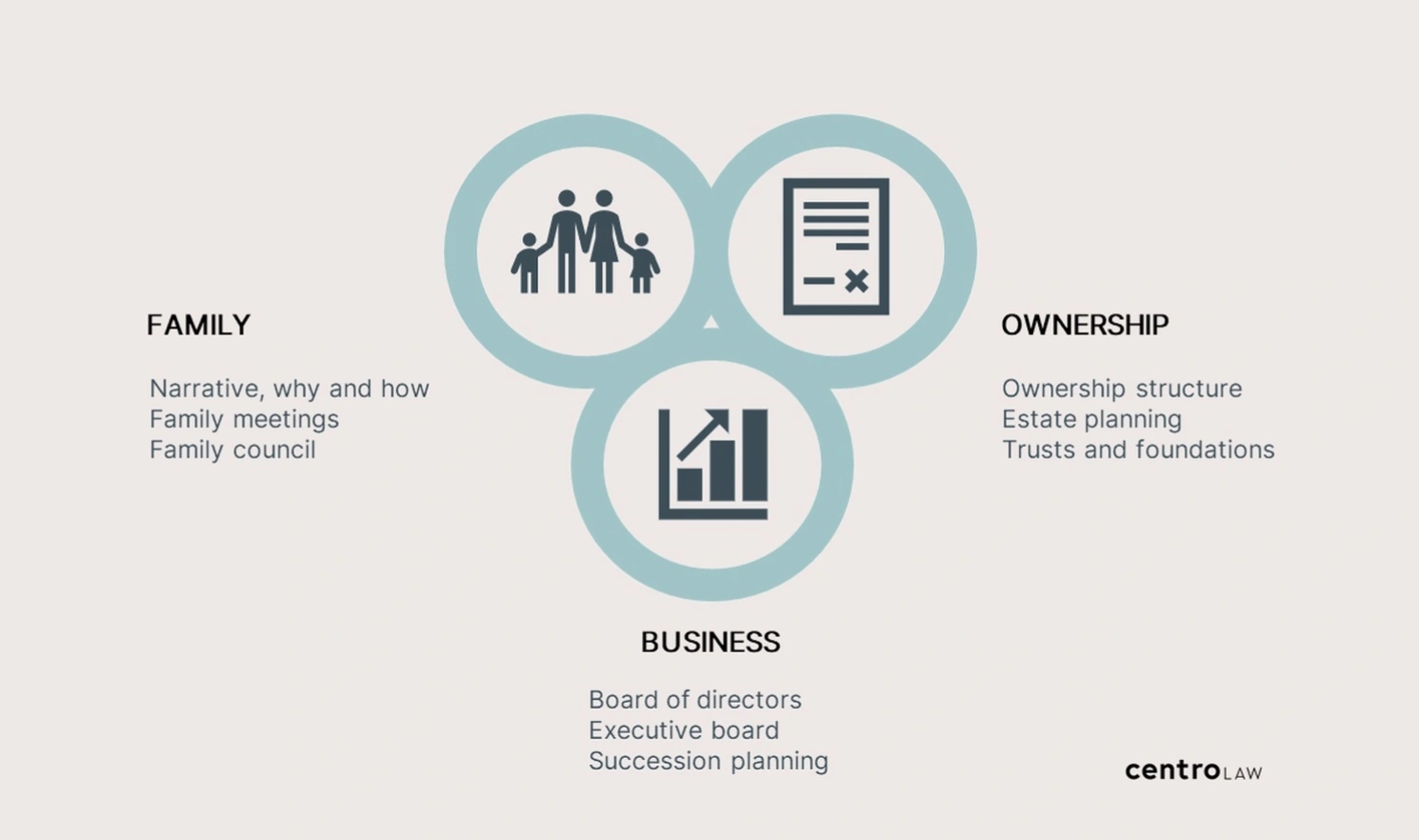 Family owned business development